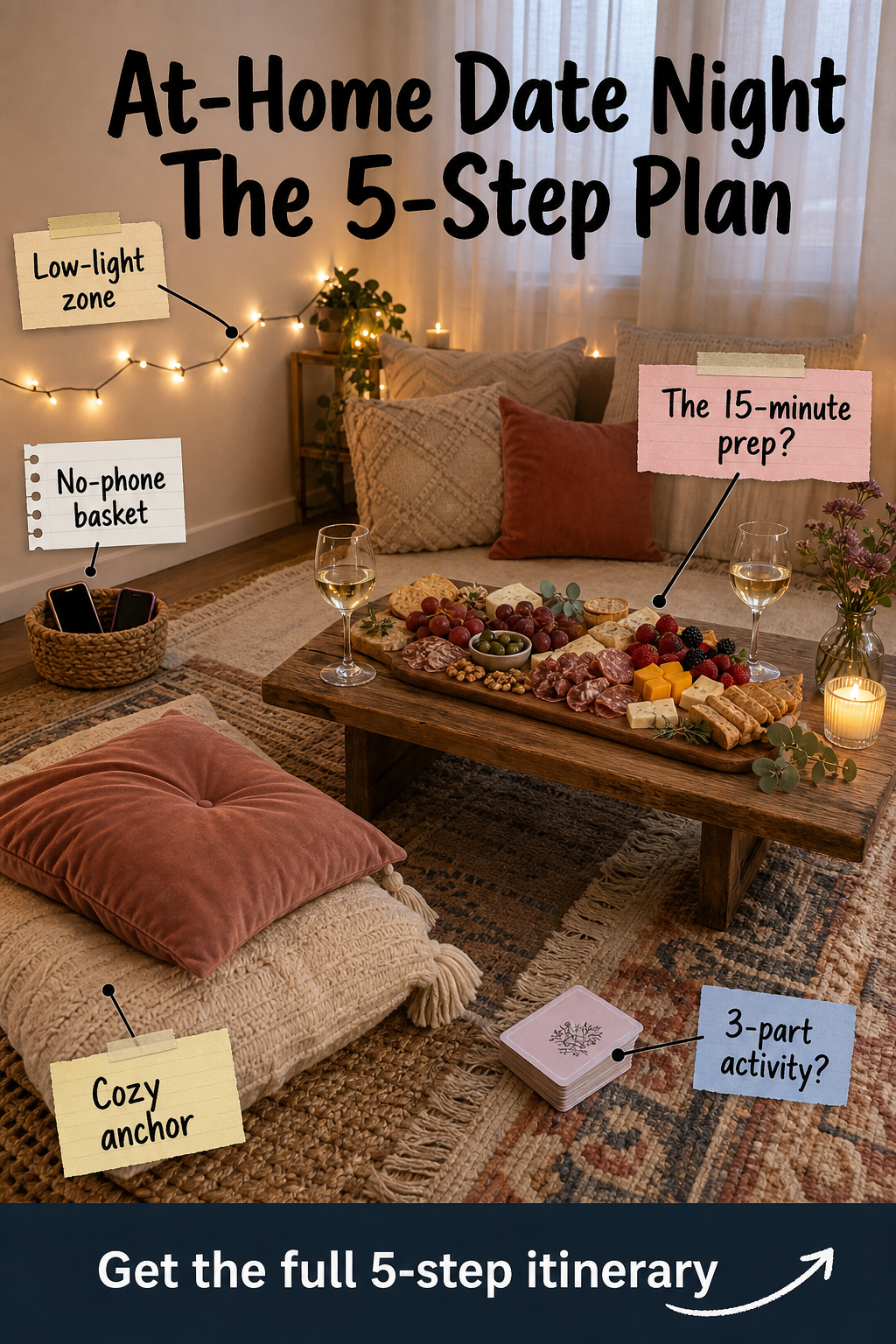 The 5-Step at-Home Date Night Itinerary