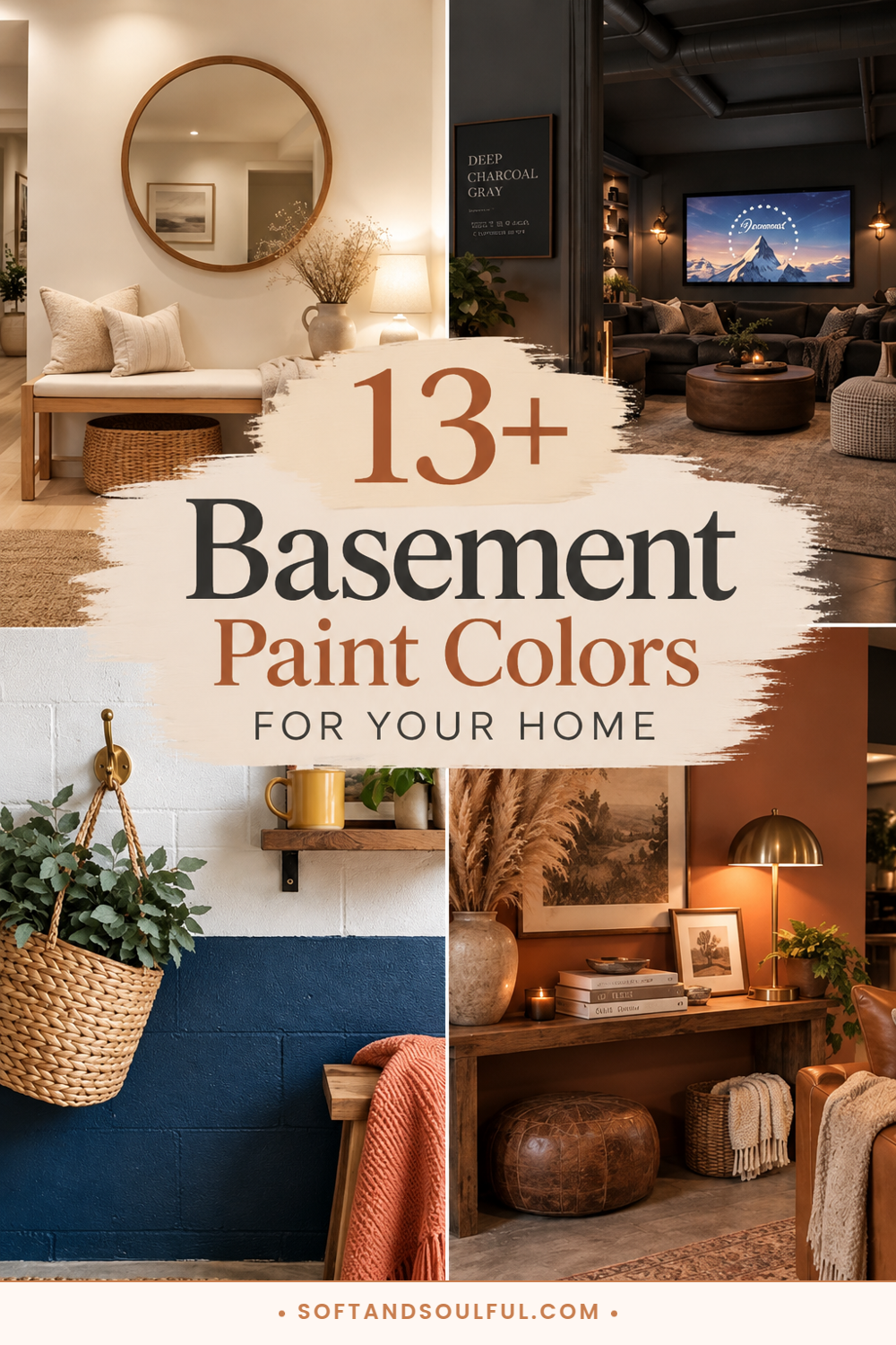 13+ Brilliant Basement Paint Colors for Your Home