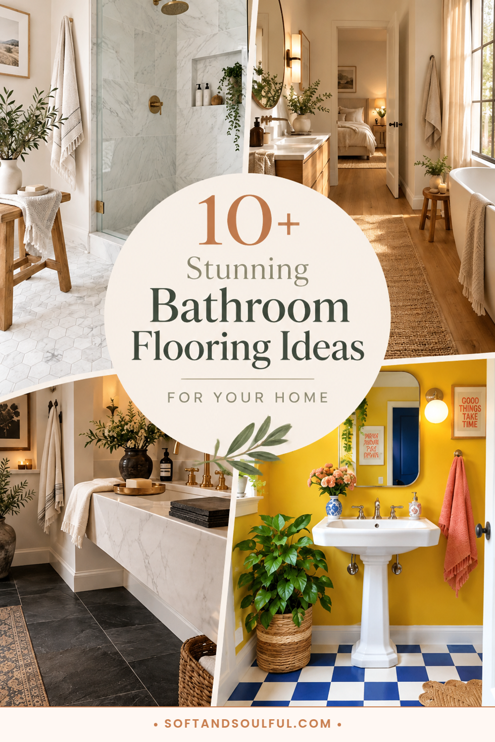 10+ Stunning Bathroom Flooring Ideas for Your Home