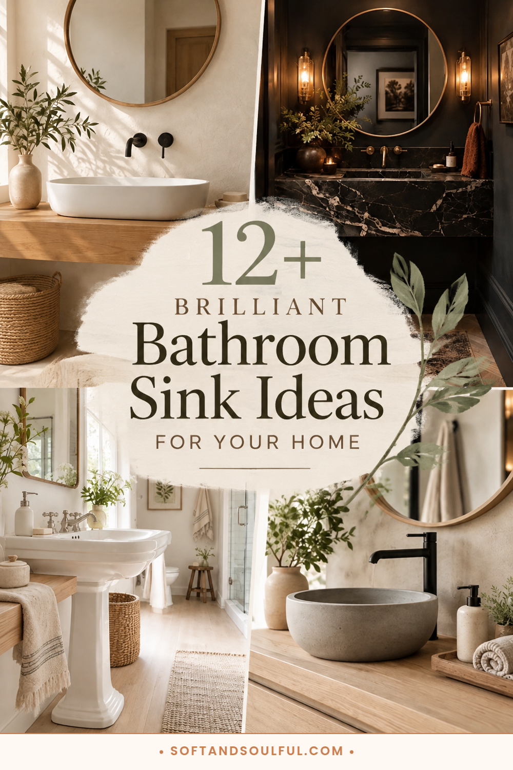 12+ Brilliant Bathroom Sink Ideas for Your Home