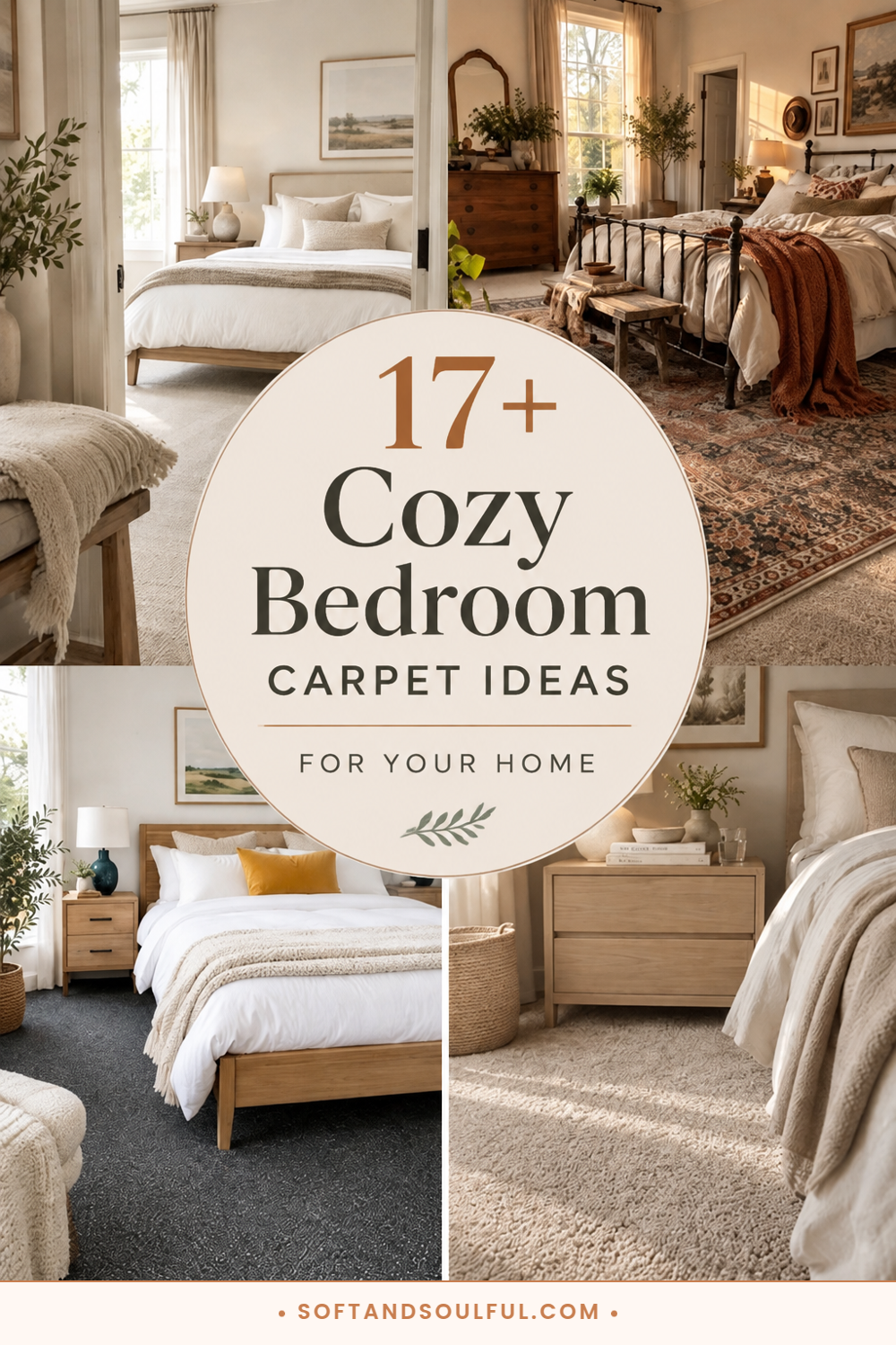 17+ Cozy Bedroom Carpet Ideas for Your Home