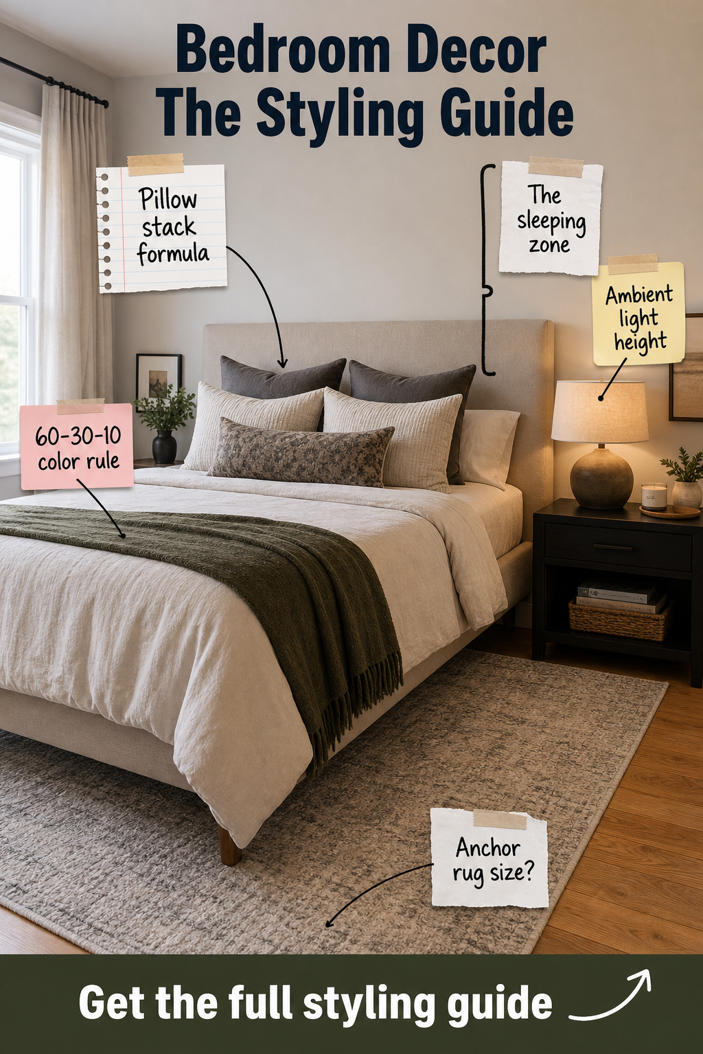 Bedroom Decor: The Complete Styling and Proportion Guide