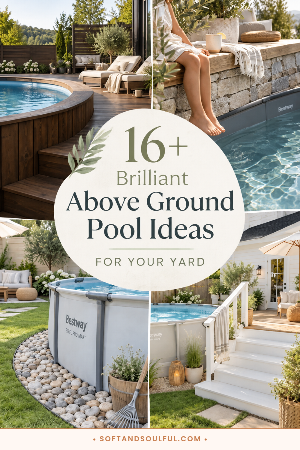 16+ Brilliant Above Ground Pool Ideas for Your Yard