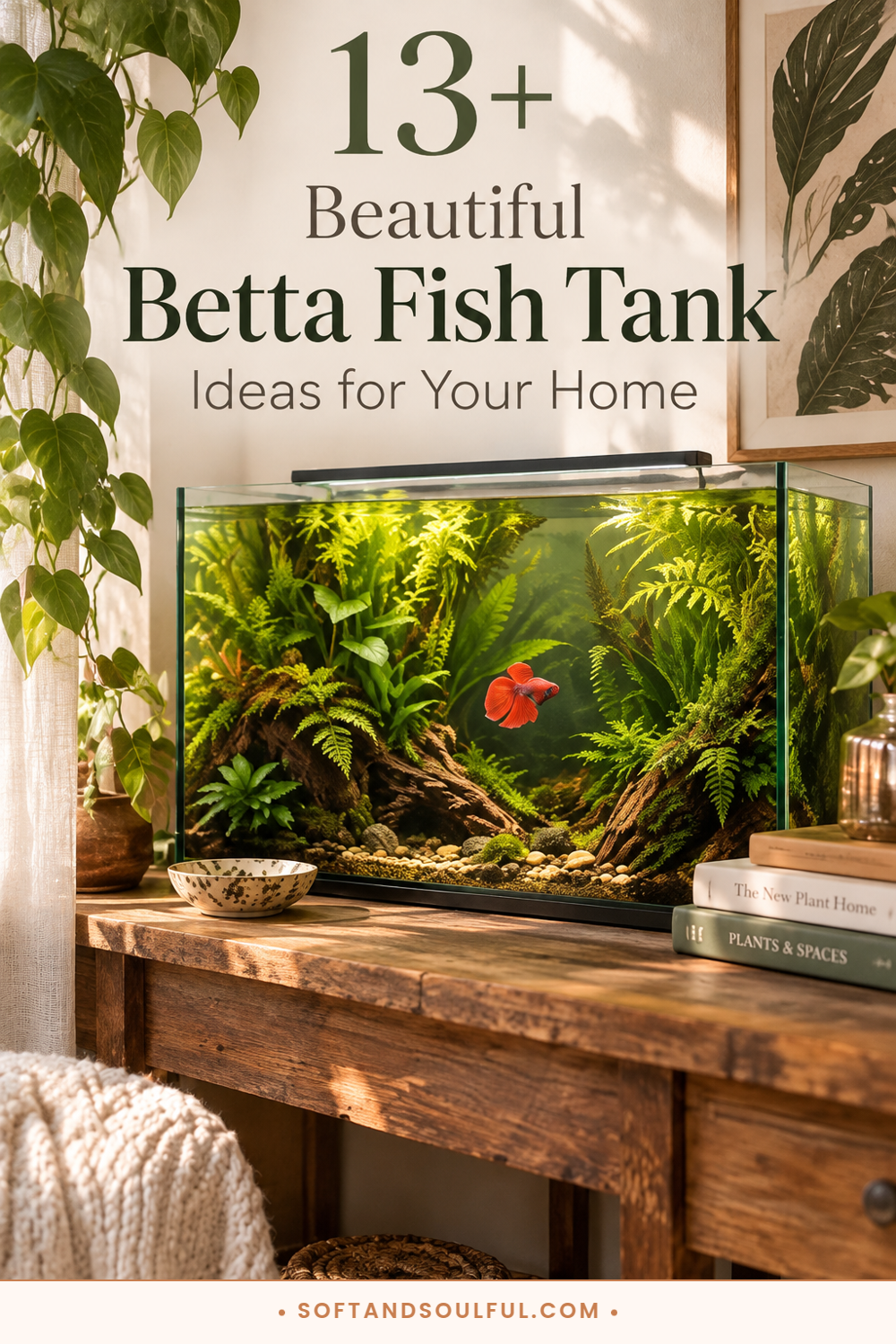 13+ Beautiful Betta Fish Tank Ideas for Your Home