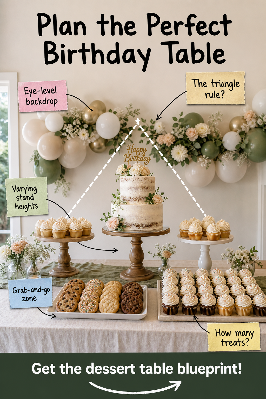 Plan the Perfect Birthday Table: Layout & Spacing Blueprint