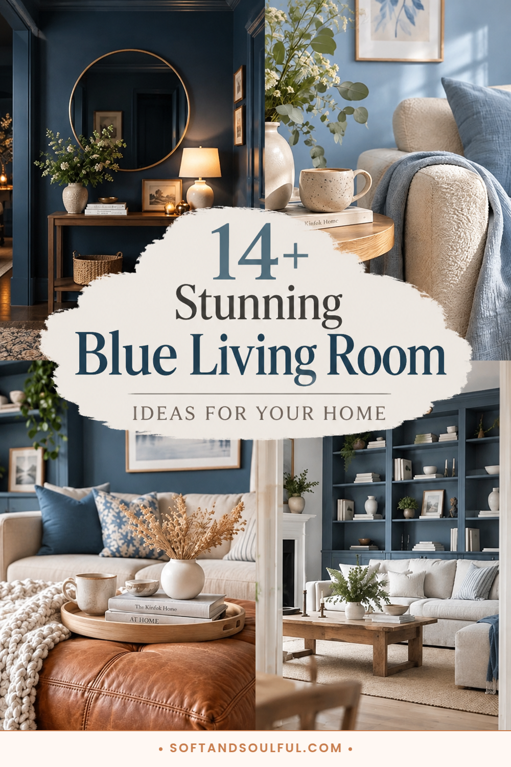 14+ Stunning Blue Living Room Ideas for Your Home