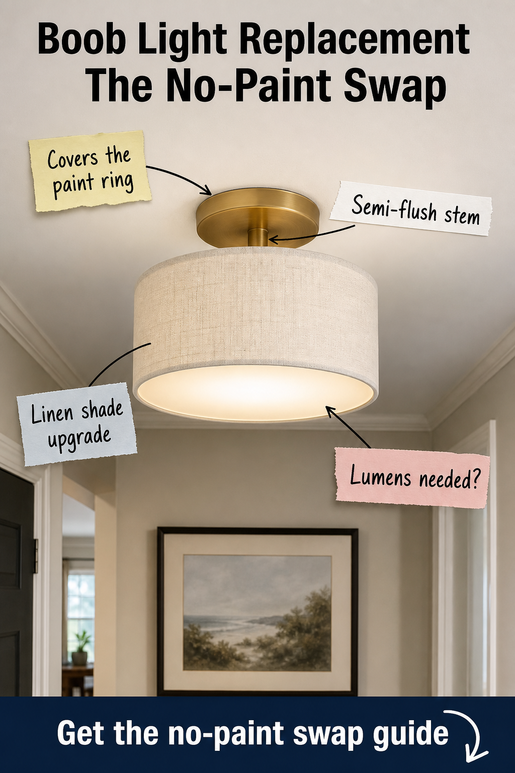 The No-Paint Boob Light Replacement and Fixture Swap Guide