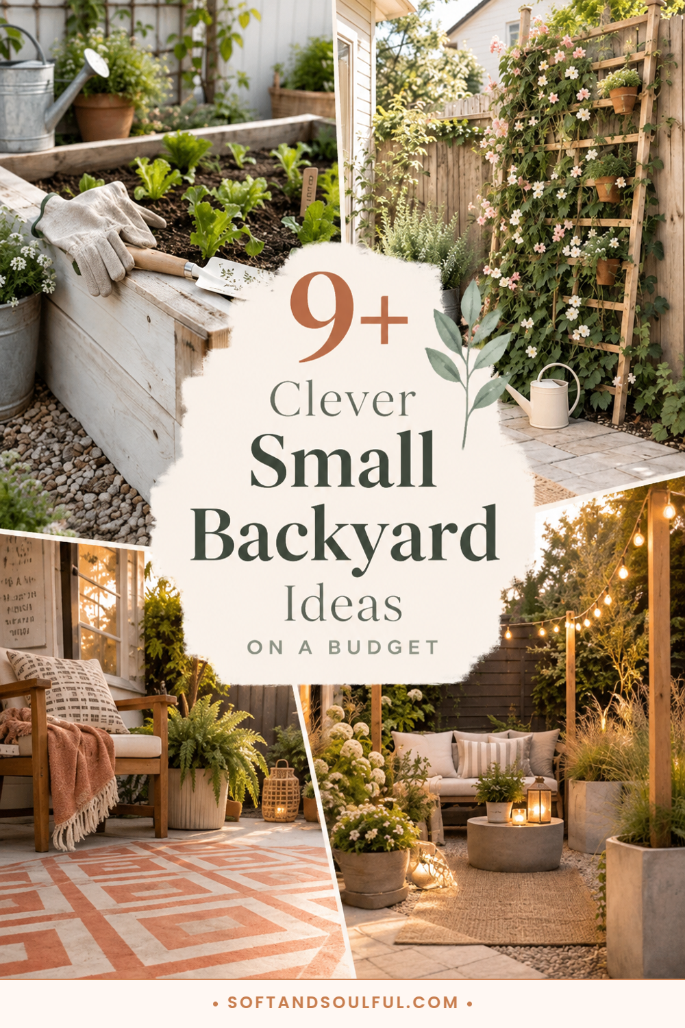 9+ Clever Budget Small Backyard Ideas
