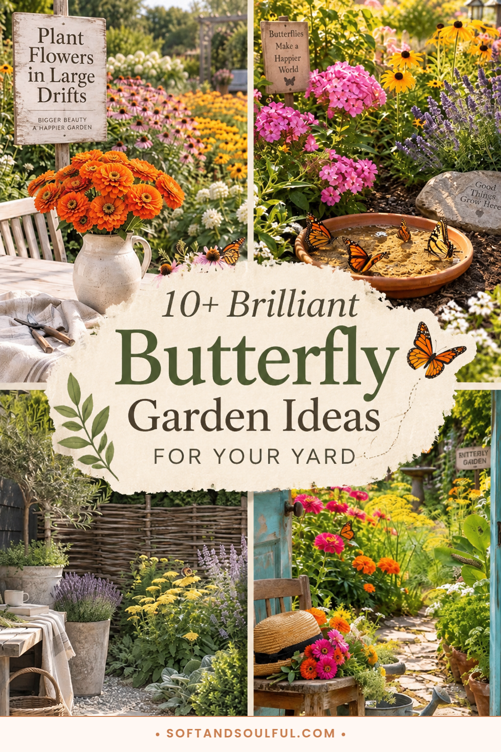 10+ Brilliant Butterfly Garden Ideas for Your Yard