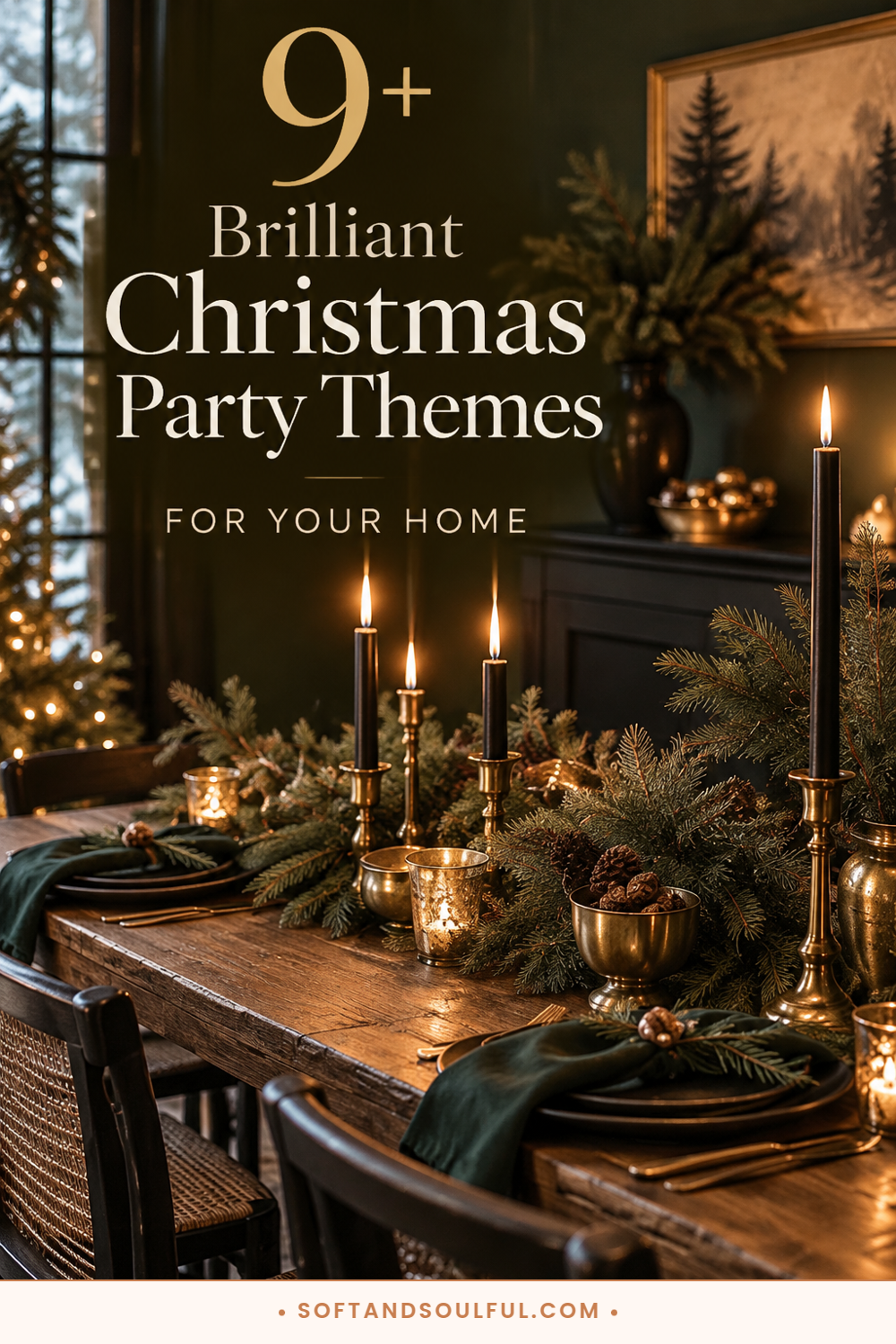 9+ Brilliant Christmas Party Themes for Your Home
