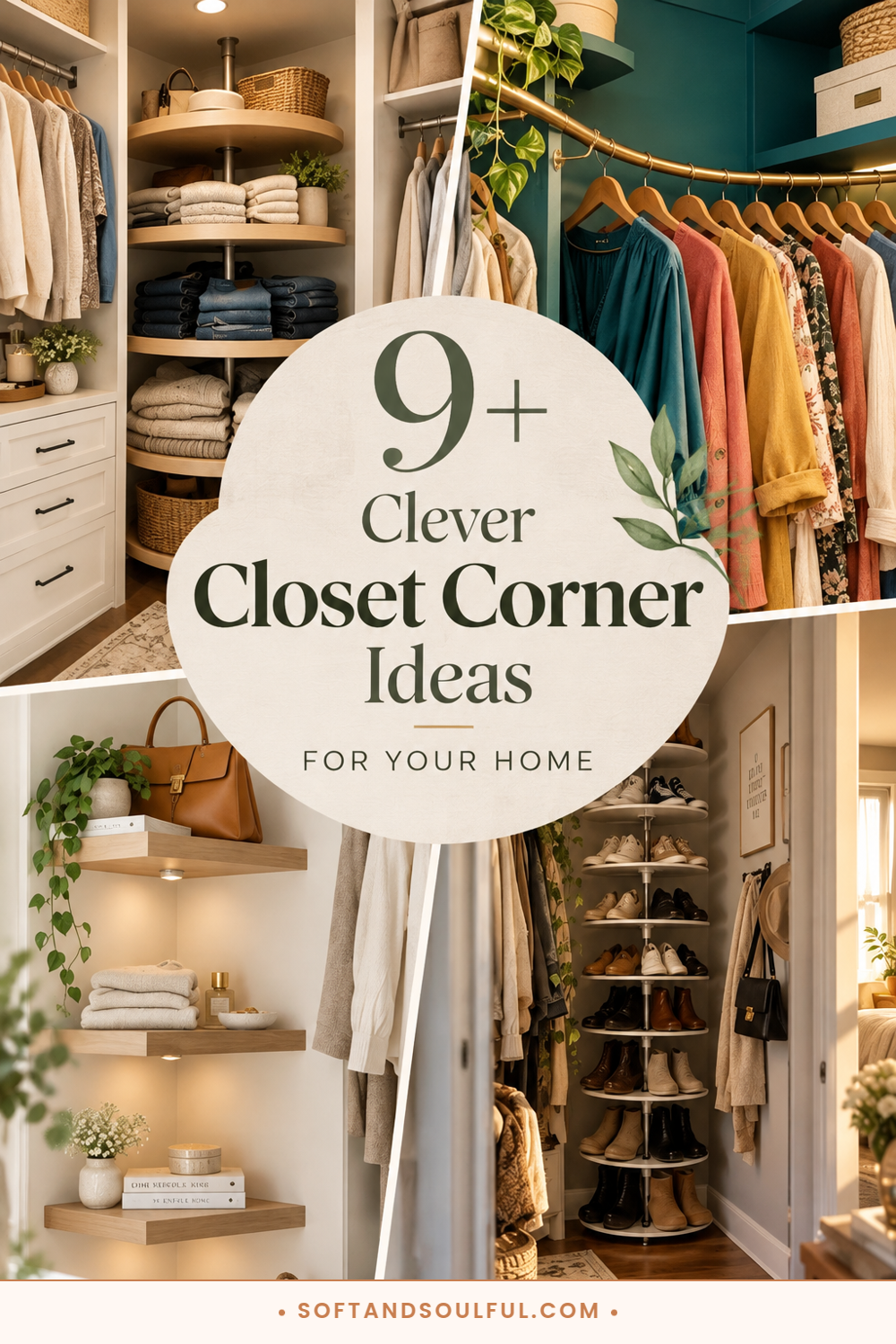 9+ Clever Closet Corner Ideas for Your Home