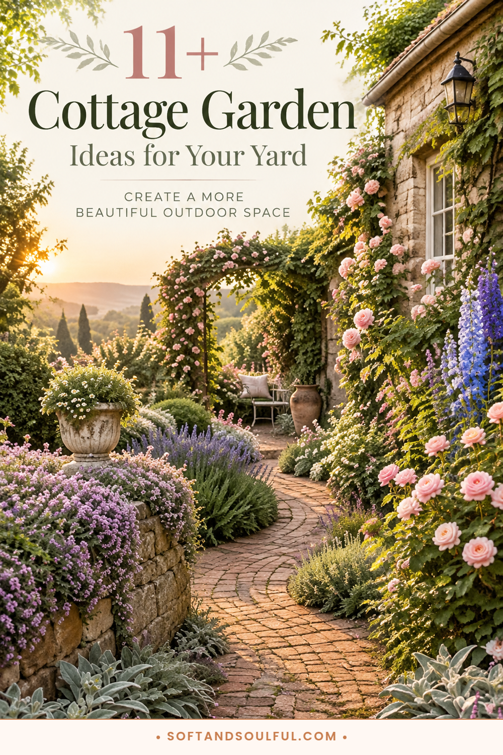 11+ Dreamy Cottage Garden Ideas for Your Yard
