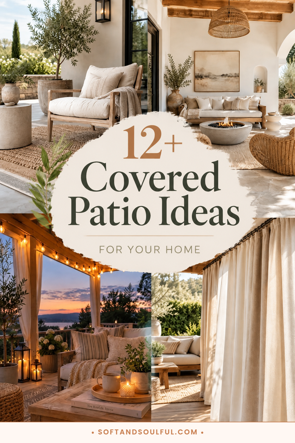 12+ Cozy Covered Patio Ideas for Your Home