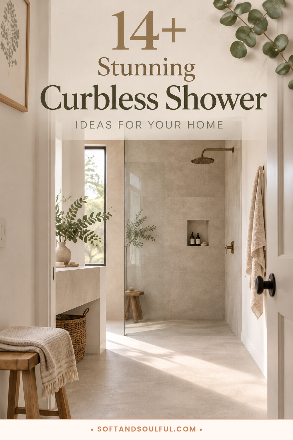 14+ Stunning Curbless Shower Ideas for Your Home