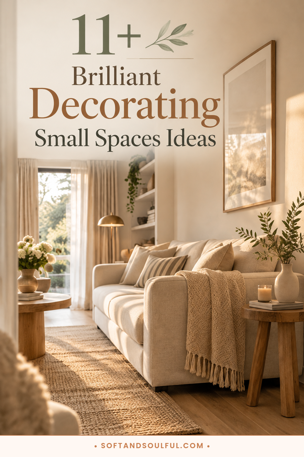 11+ Brilliant Decorating Small Spaces Ideas