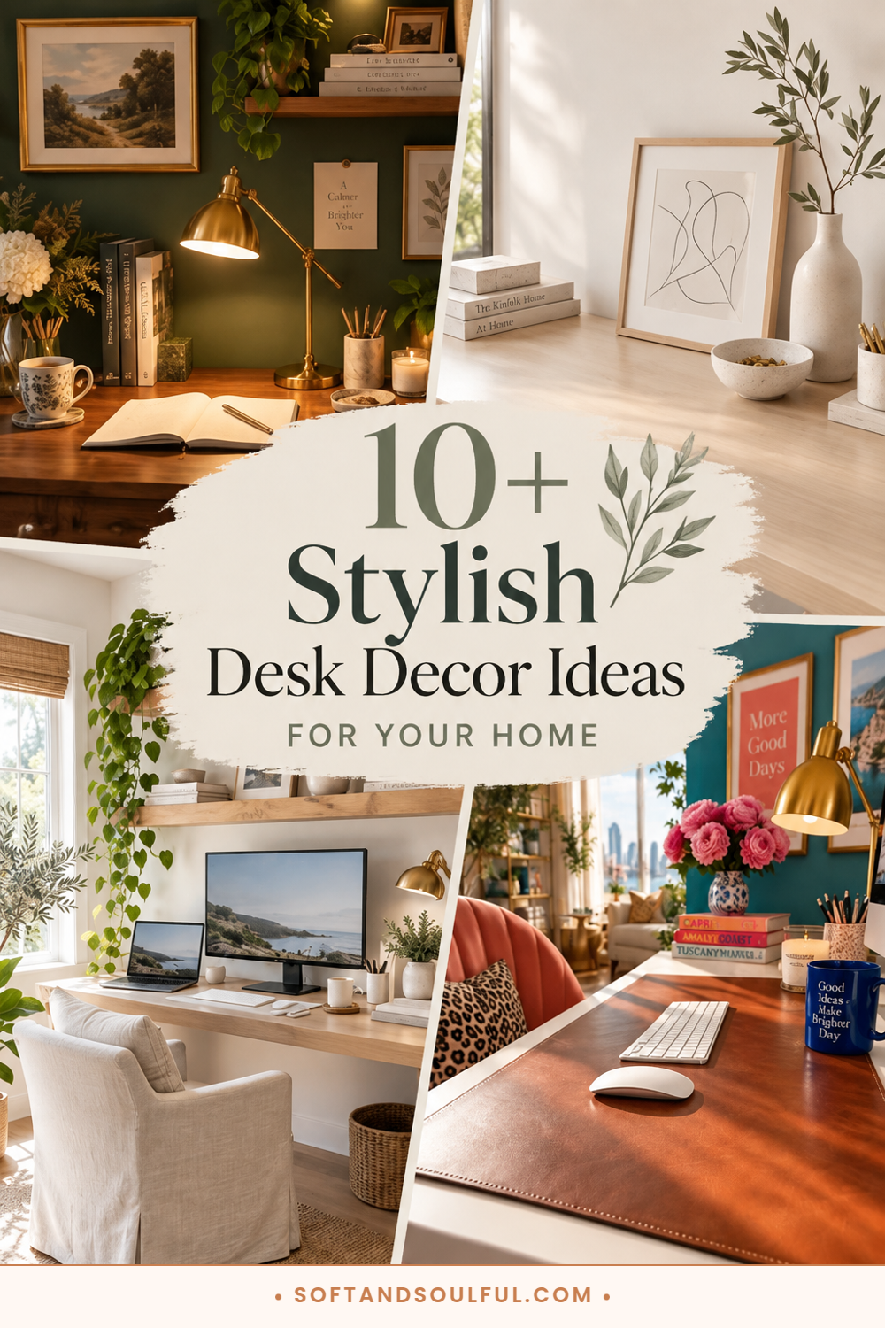 10+ Stylish Desk Decor Ideas for Your Home
