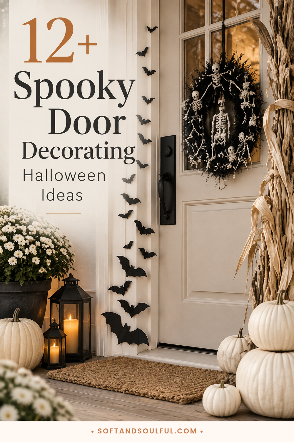 12+ Spooky Door Decorating Halloween Ideas
