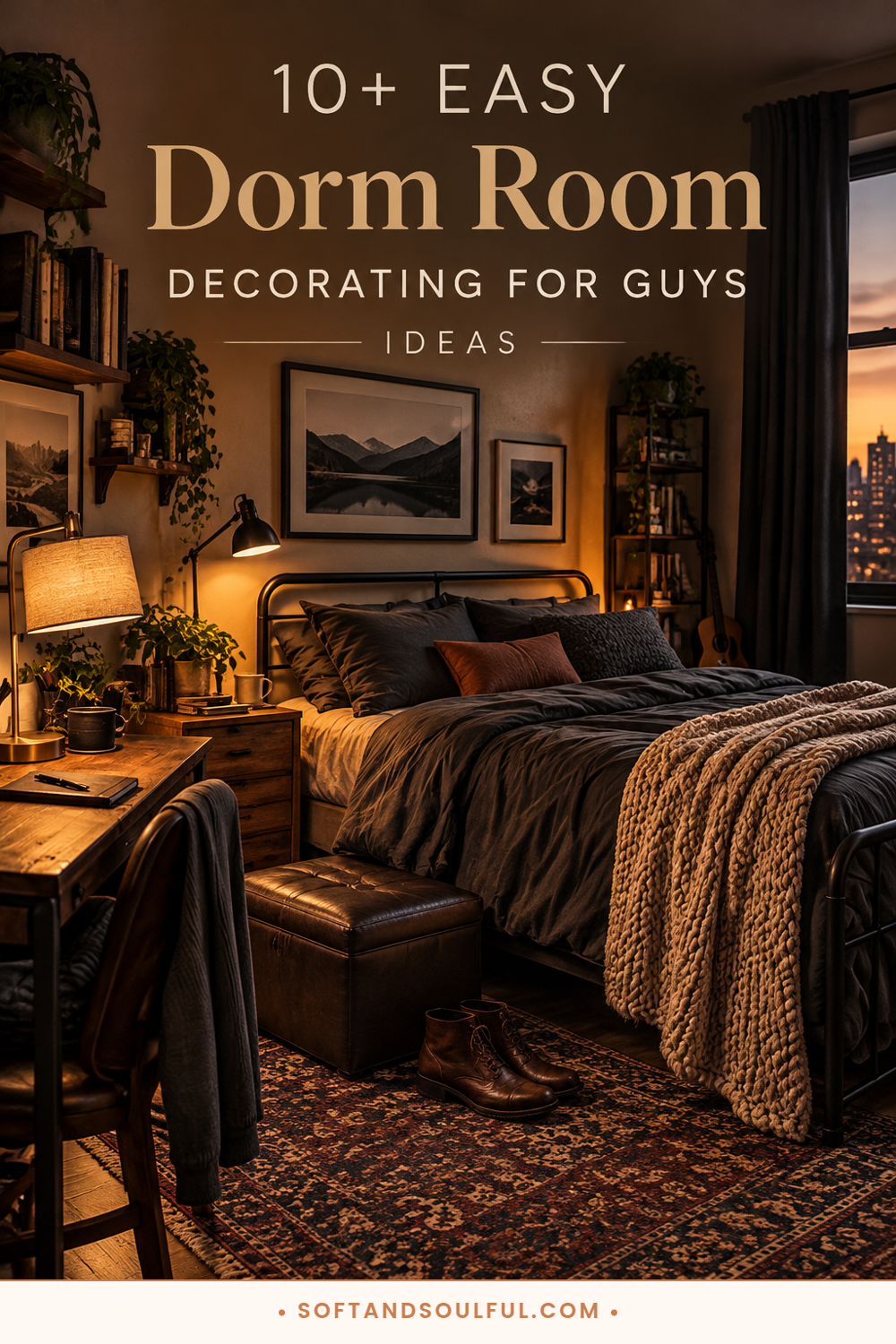 10+ Easy Dorm Room Decorating for Guys Ideas