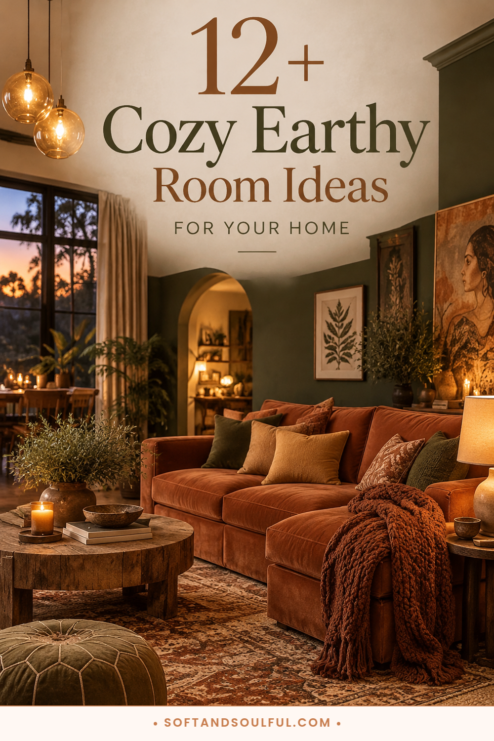 12+ Cozy Earthy Room Ideas for Your Home