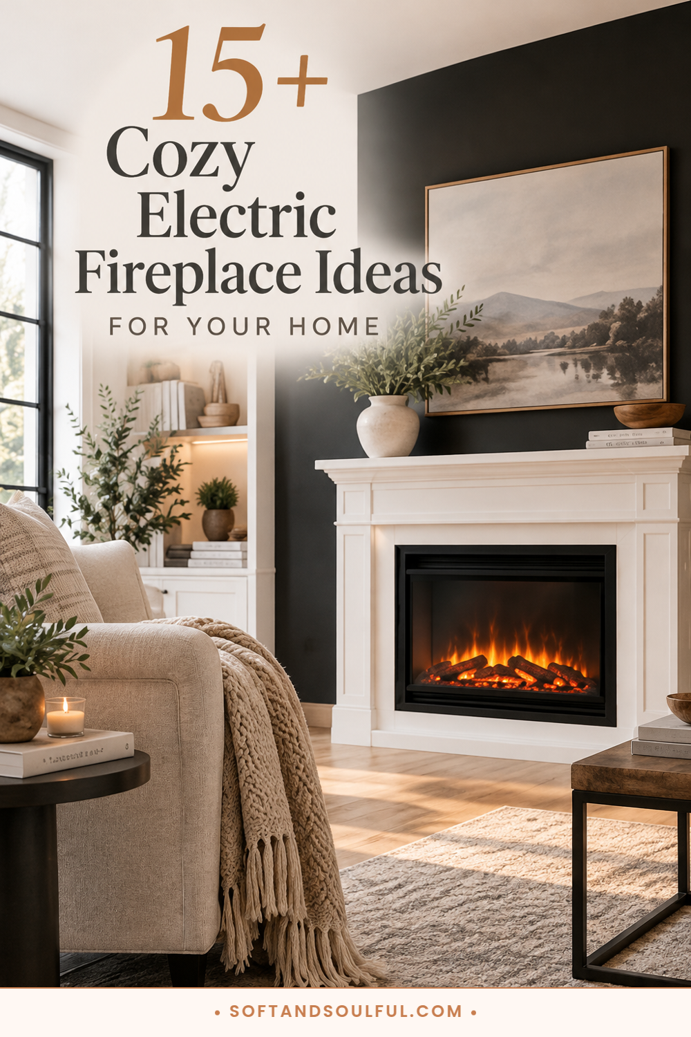 15+ Cozy Electric Fireplace Ideas for Your Home