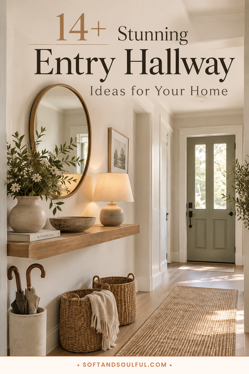 14+ Stunning Entry Hallway Ideas for Your Home