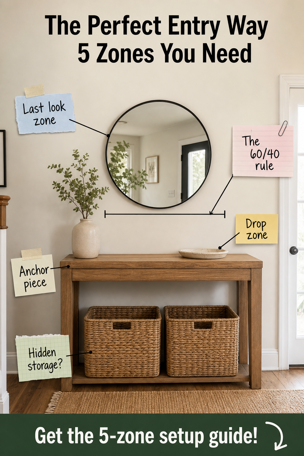The Perfect Entryway Setup: A Complete 5-Zone Guide