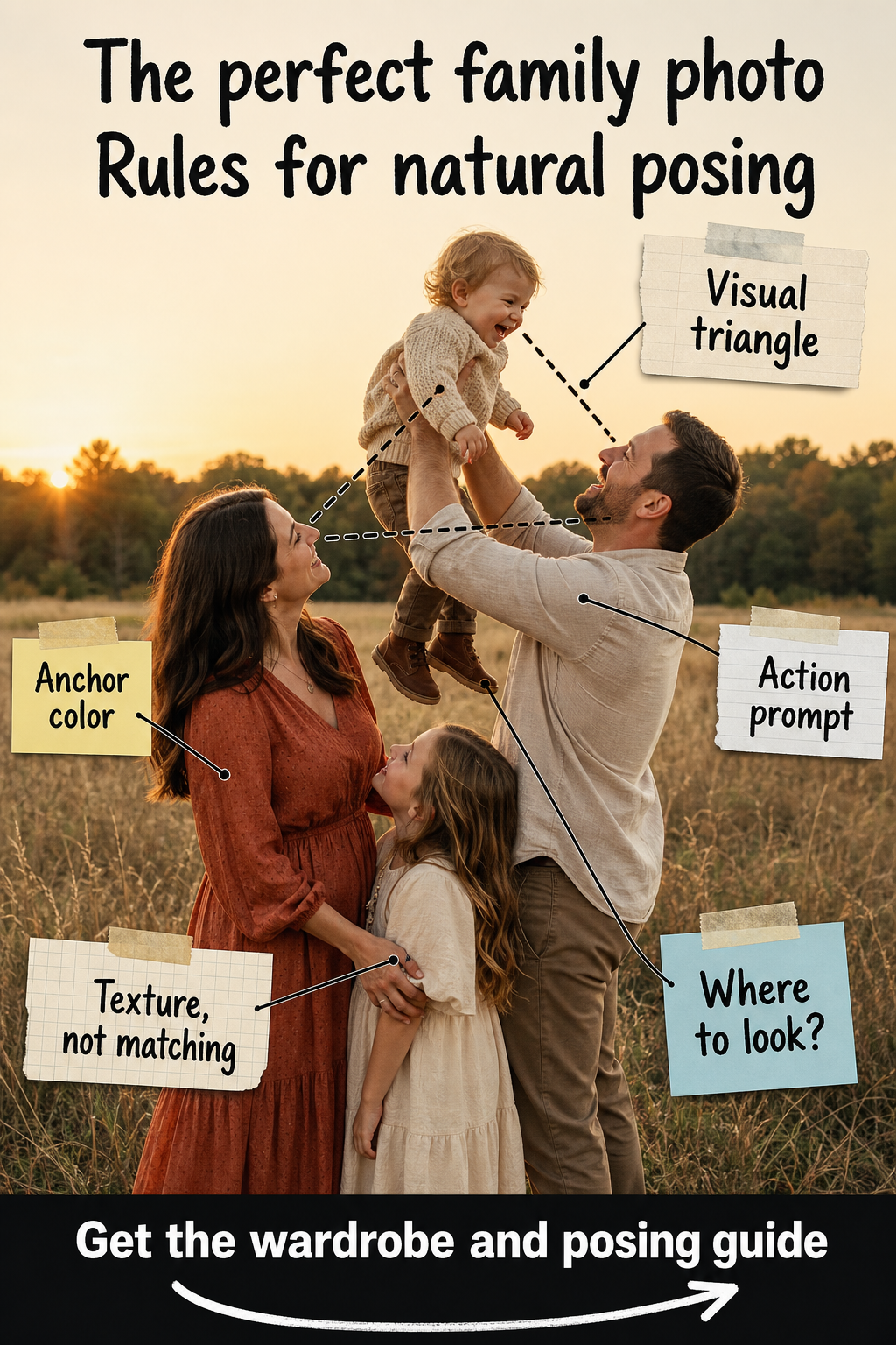 The Natural Family Photo: Wardrobe and Posing Guide