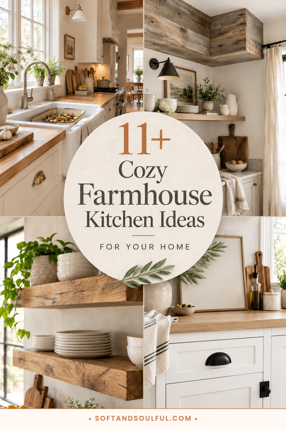 11+ Cozy Farmhouse Kitchen Ideas for Your Home