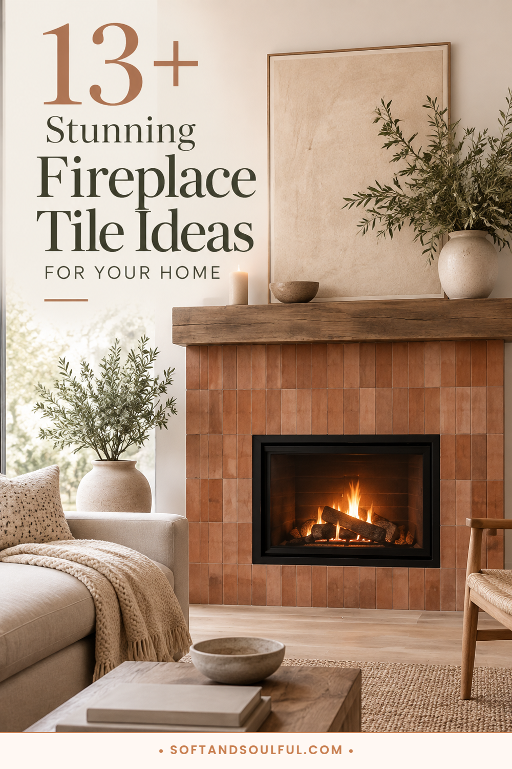 13+ Stunning Fireplace Tile Ideas for Your Home