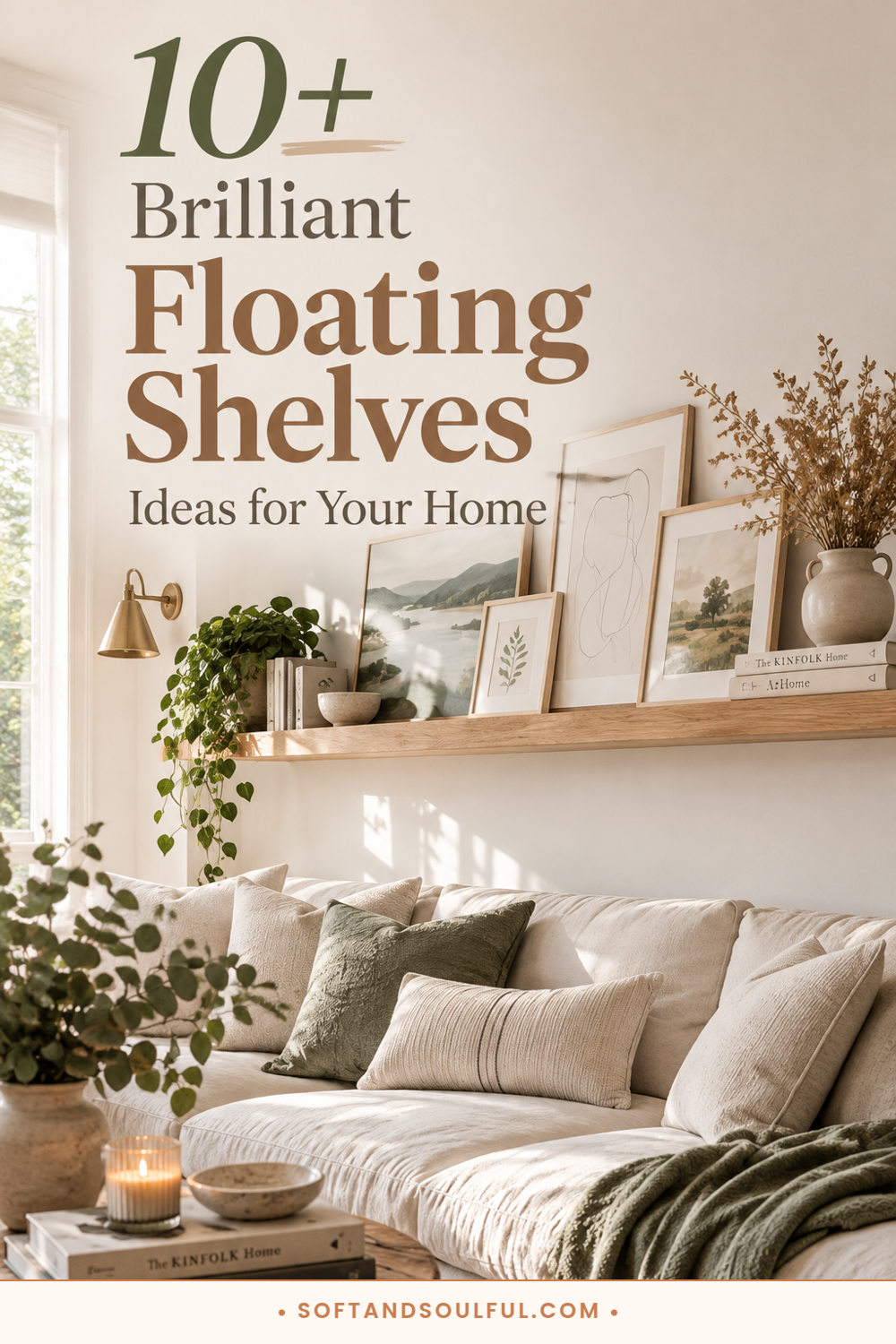 10+ Brilliant Floating Shelves Ideas for Your Home