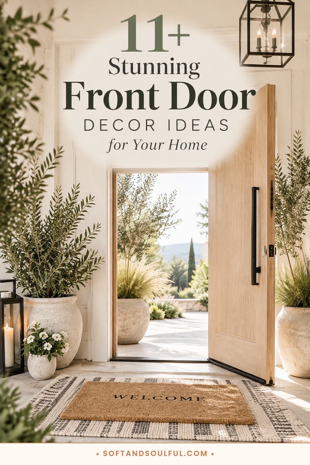 11+ Stunning Front Door Decor Ideas for Your Home