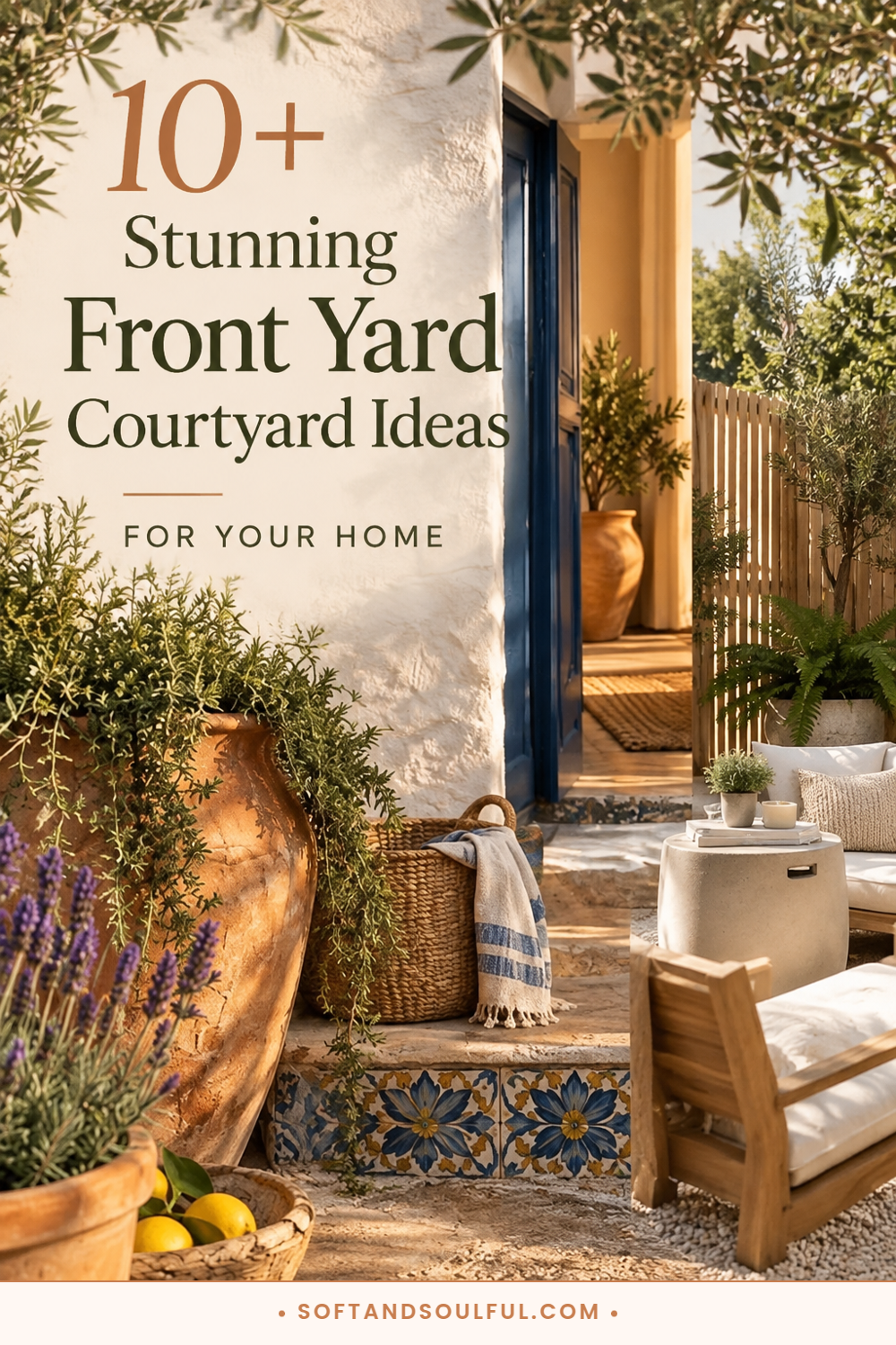 10+ Stunning Front Yard Courtyard Ideas for Your Home