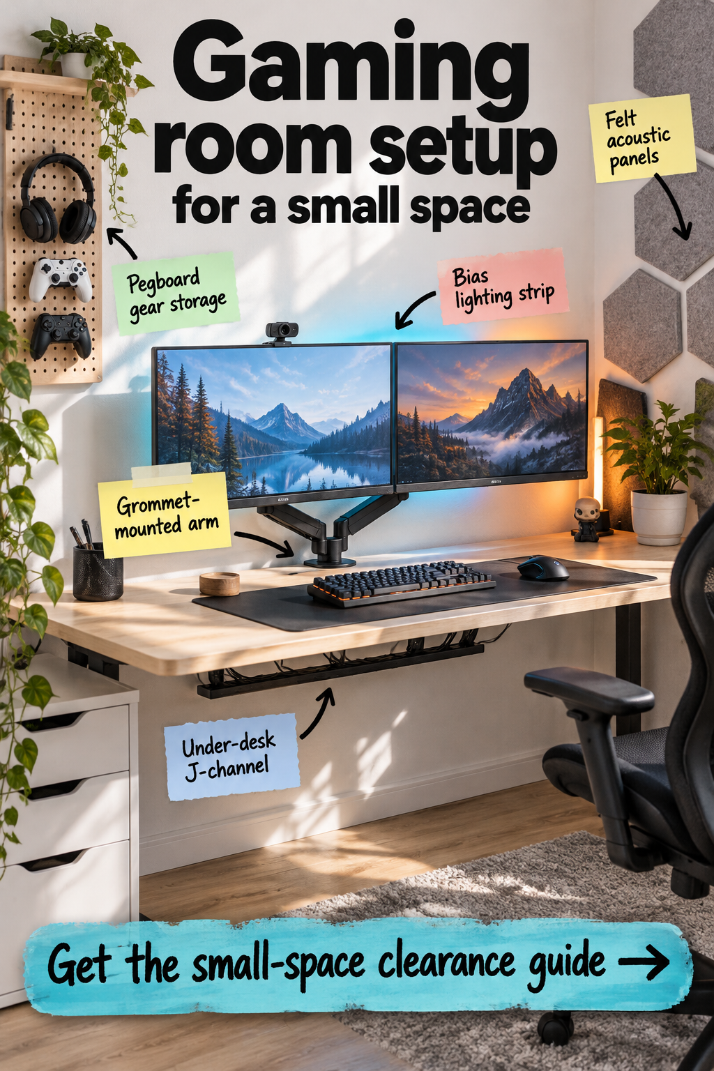Small Space Gaming Room Setup: The Complete Clearance Guide