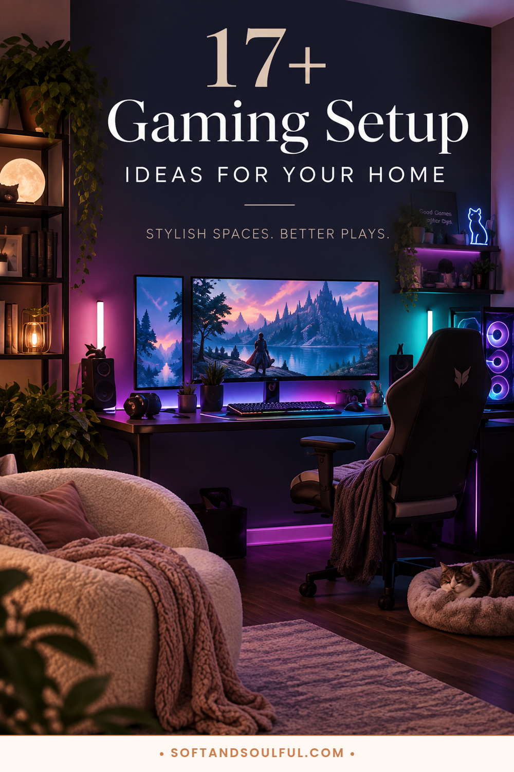 17+ Sleek Gaming Setup Ideas for Your Home
