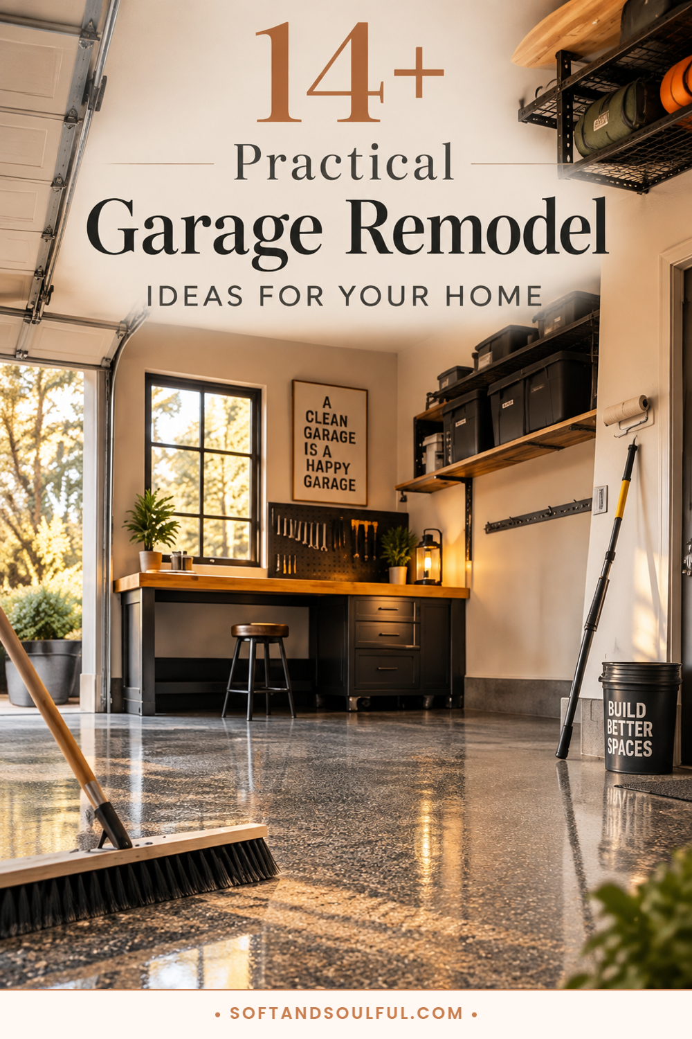 14+ Practical Garage Remodel Ideas for Your Home