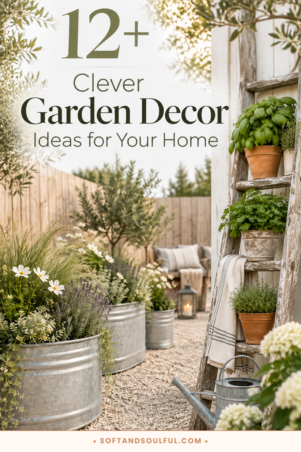 12+ Clever Garden Decor Ideas for Your Home