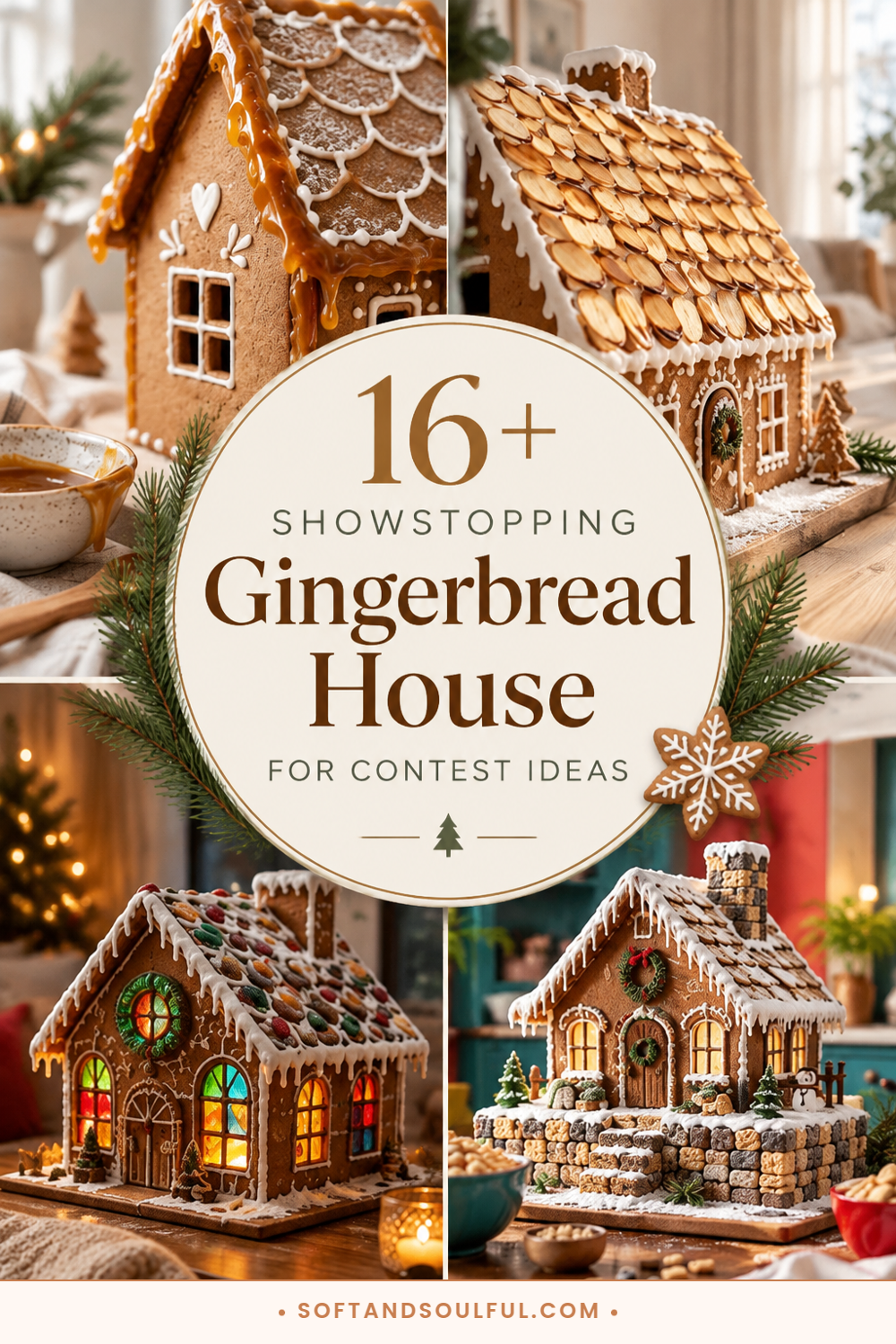 16+ Showstopping Gingerbread House for Contest Ideas