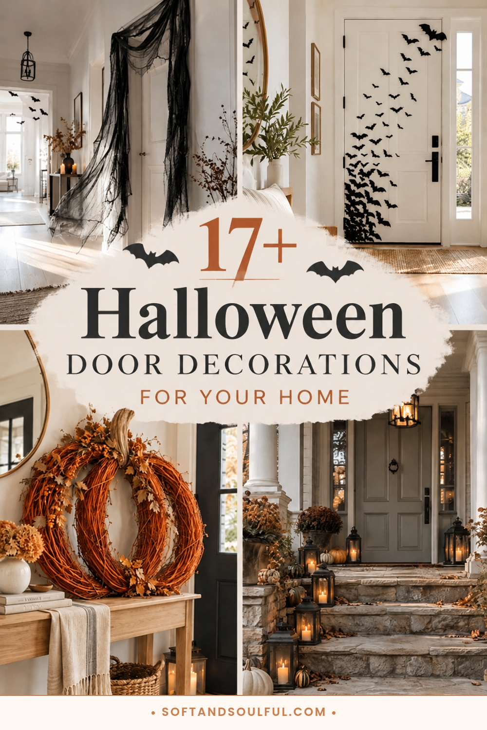 17+ Spooky Halloween Door Decorations for Your Home