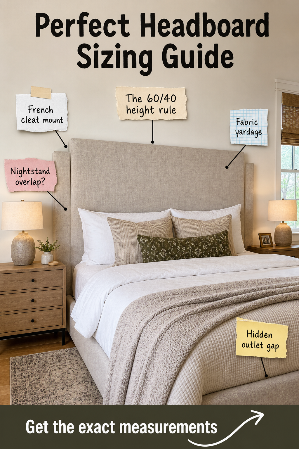 Perfect Headboard Sizing Guide: Exact Dimensions & Mounting