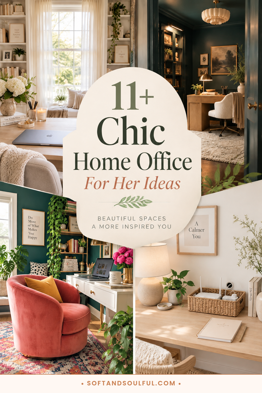11+ Chic Home Office for Her Ideas