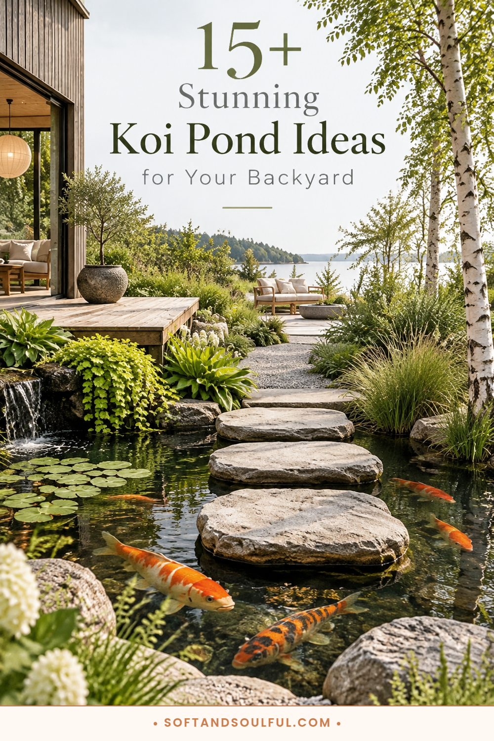 15+ Stunning Koi Pond Ideas for Your Backyard