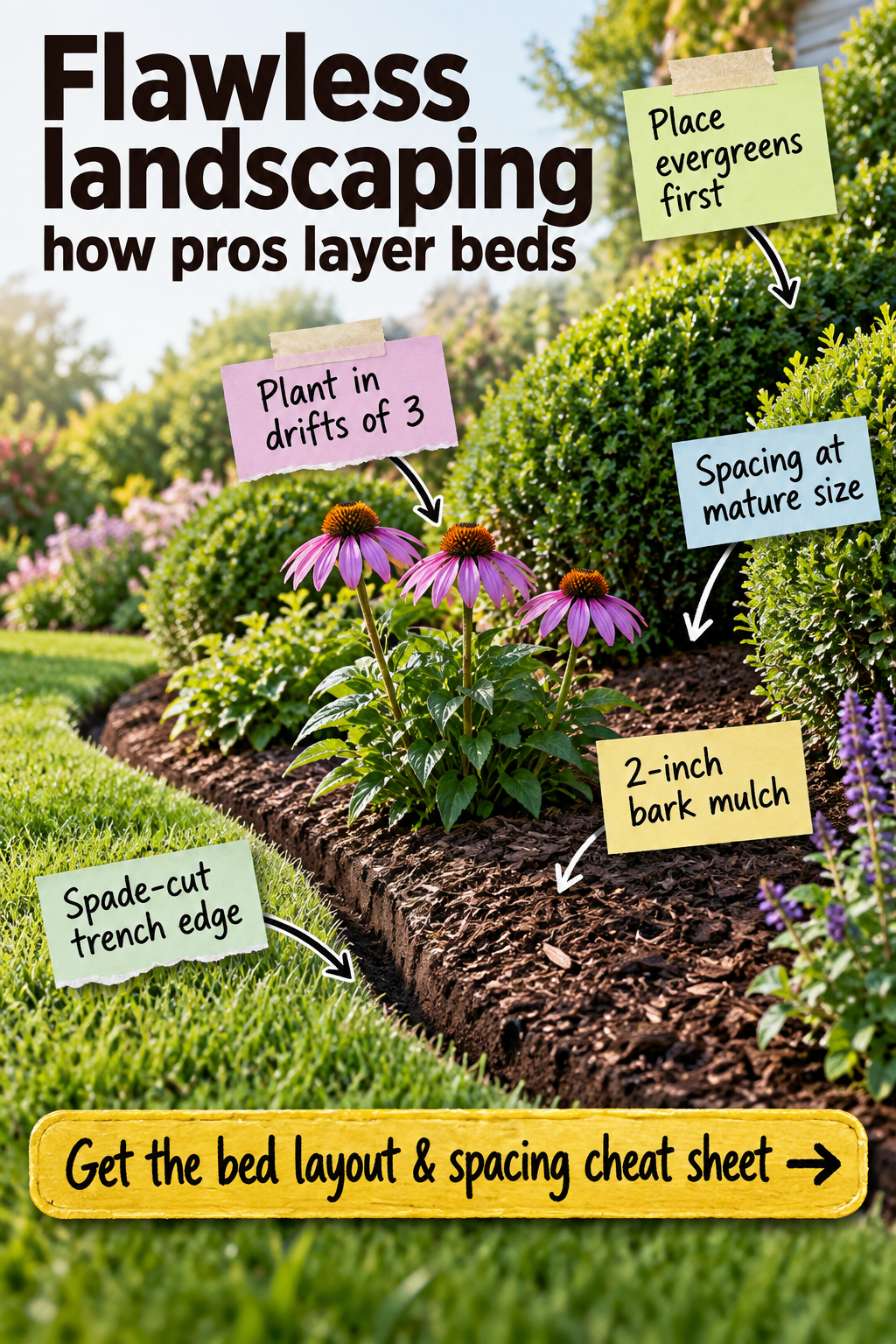How to Layer Garden Beds: Layout Template & Spacing Guide