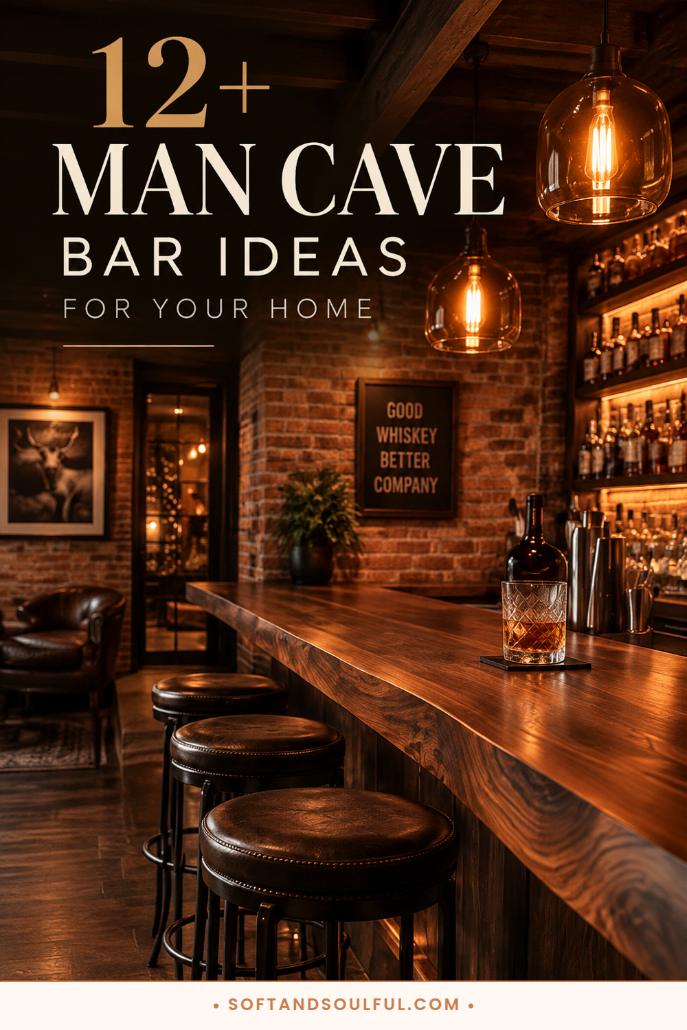 12+ Rugged Man Cave Bar Ideas for Your Home