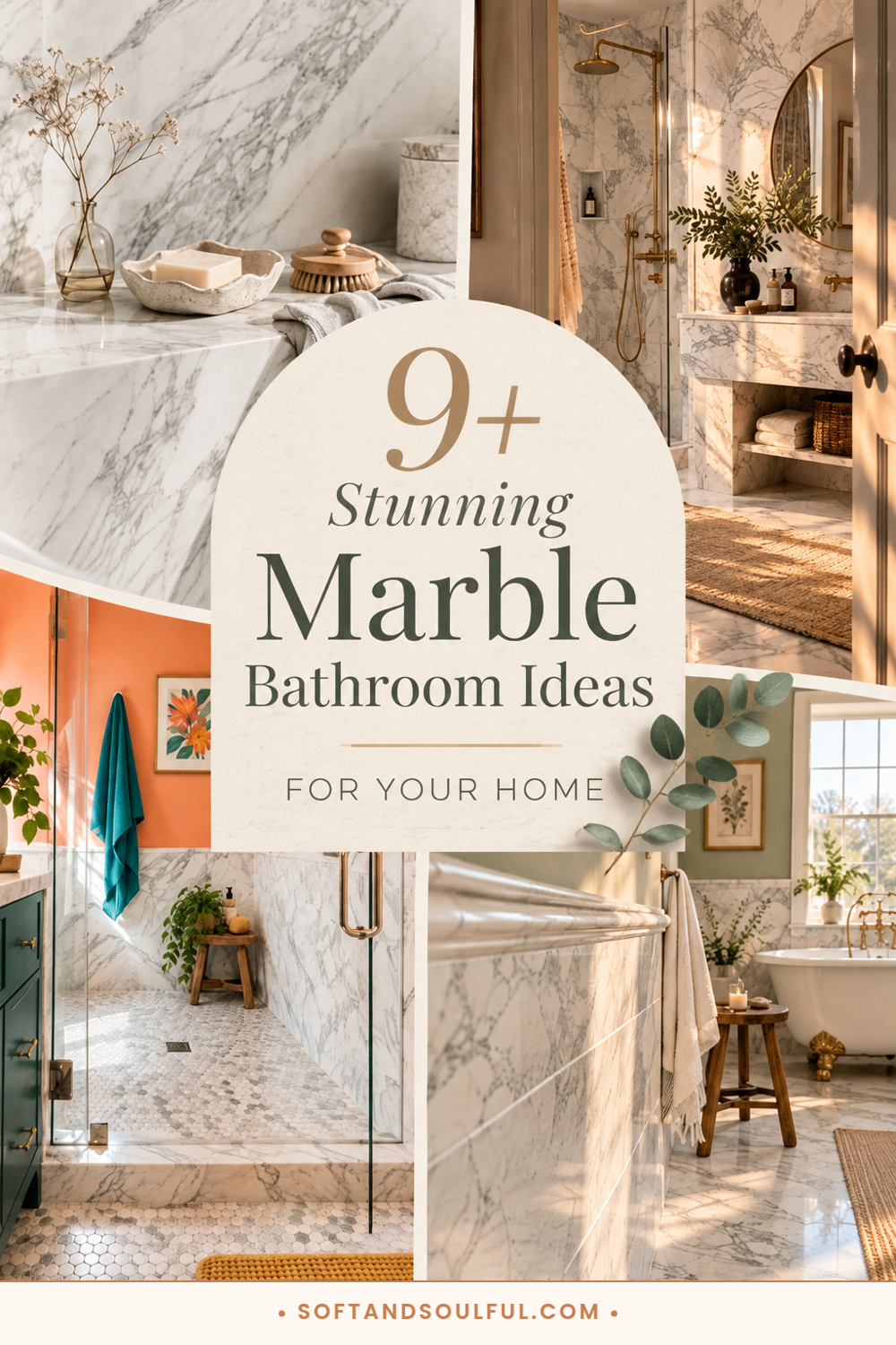 9+ Stunning Marble Bathroom Ideas for Your Home