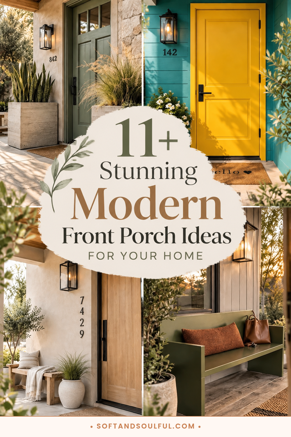 11+ Stunning Modern Front Porch Ideas for Your Home