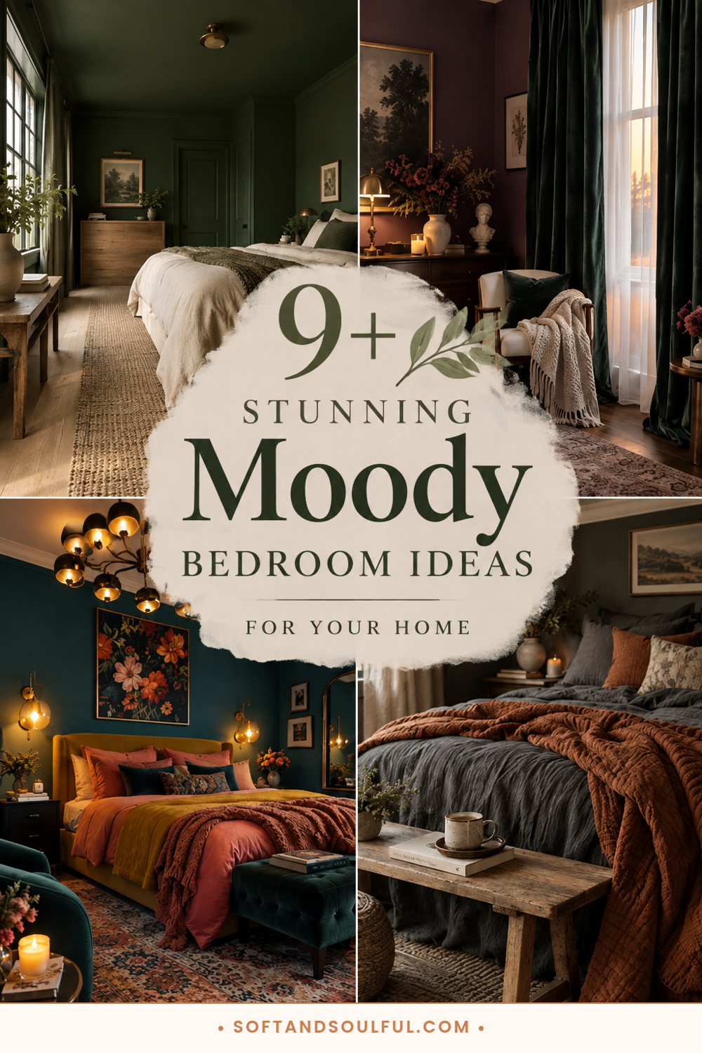 9+ Stunning Moody Bedroom Ideas for Your Home