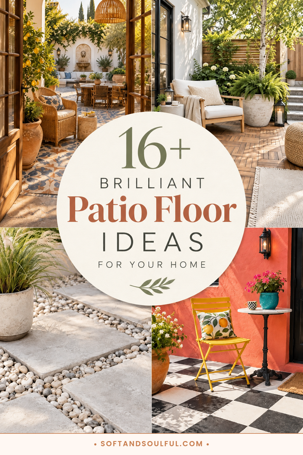 16+ Brilliant Patio Floor Ideas for Your Home