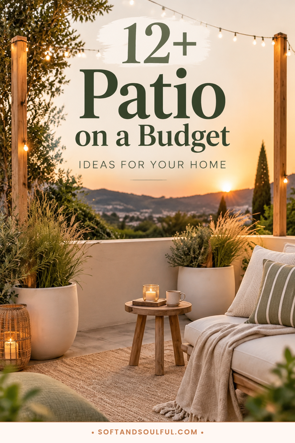 12+ Brilliant Patio on a Budget Ideas for Your Home