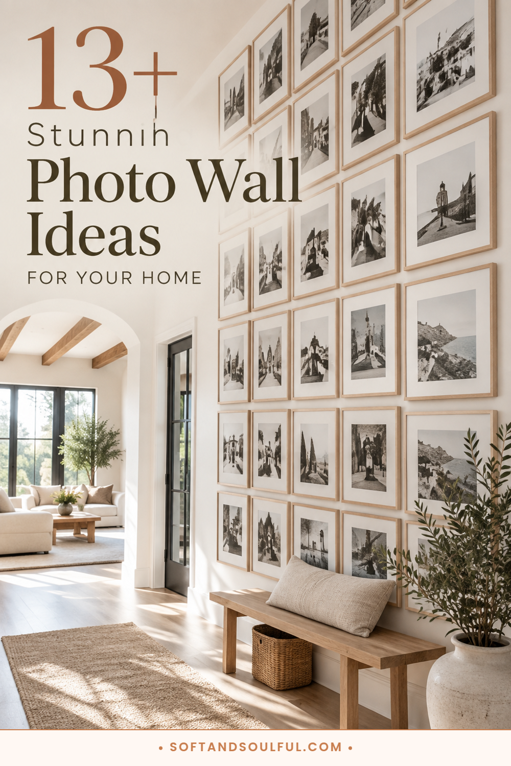 13+ Stunning Photo Wall Ideas for Your Home