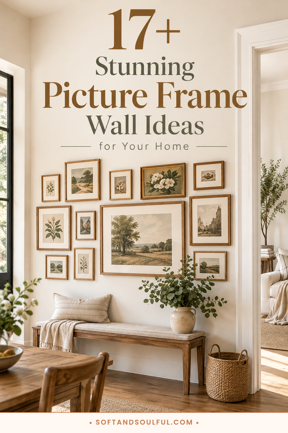 17+ Stunning Picture Frame Wall Ideas for Your Home